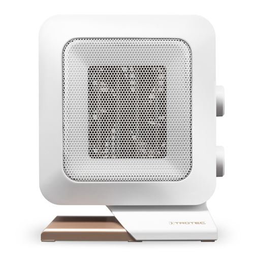 Trotec TFC 14 E - Chauffage soufflant - mobile pose au sol - or blanc