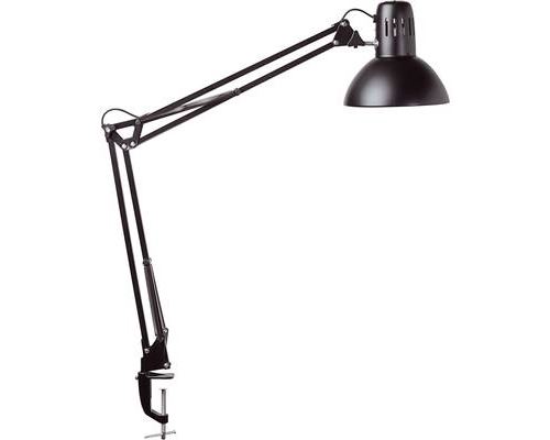 MAUL Tischleuchte MAULstudy, Klemmfuß bis 55 mm, schwarz
