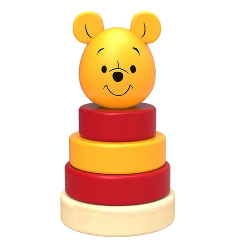 Jouet en bois : Pyramide à empiler Disney Winnie l'ourson