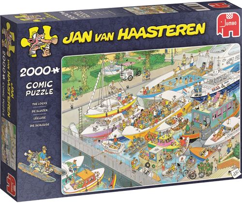 Jumbo Jigsaw Puzzle Jan van Haasteren Les pièces Locks 2000