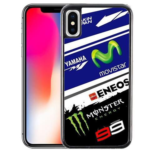 Coque pour iPhone XS motogp m1 99 lorenzo