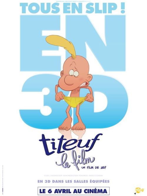 Titeuf - Tous En Slip AFFICHE CINEMA ORIGINALE