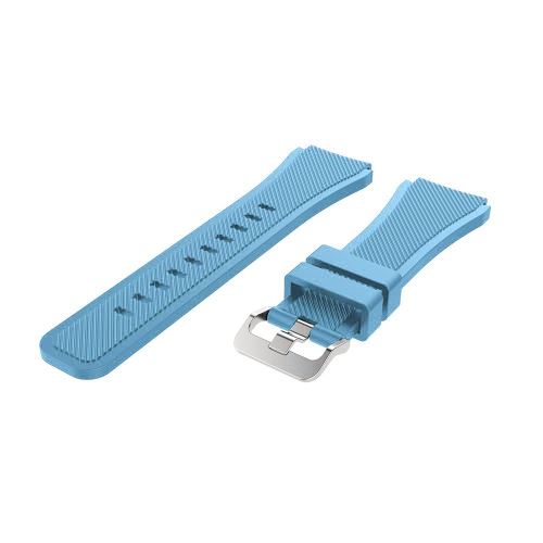 Bracelet en silicone pour SAMSUNG galaxy Watch 46mm/Gear S3 - Bleu clair