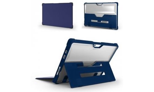Etui folio STM Folio Dux robuste pour Surface Pro 4 bleu