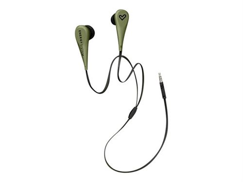 Energy Style 1 - In-ear hoofdtelefoons - inwendig - met bekabeling - 3,5 mm-stekker - groen
