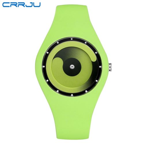 Montre Homme Femme Sport Quartz #2136 Vert