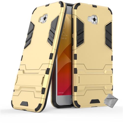 Housse etui coque rigide anti choc pour Asus Zenfone 4 Selfie ZD553KL avec film ecran - OR