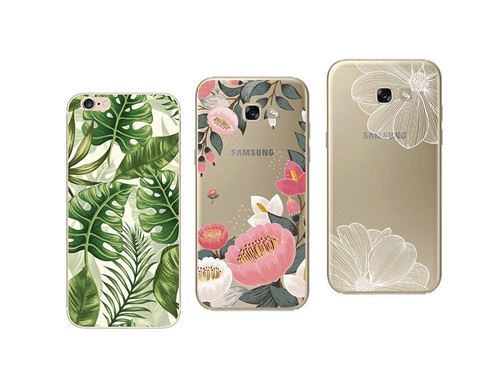 3 coques Compatibles Samsung Galaxy A5 2017 (A520) gel souple solide résistant Anti Choc avec Impression de qualité (Pack#1)