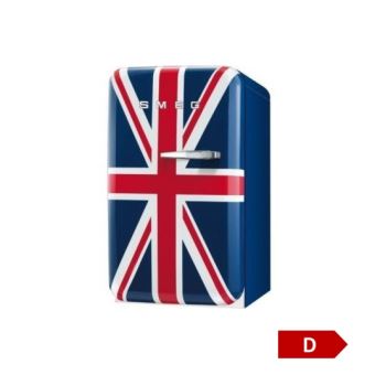 Réfrigérateur 1 porte smeg fab5luj2 union jack charnières à  gauche - 1