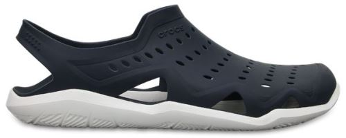 Crocs Swiftwater River Sandals en Bleu Marine / Blanc 203963 462