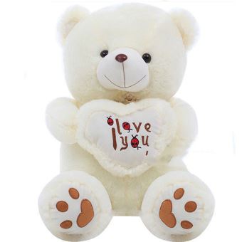 Ours en peluche i love you Clearance