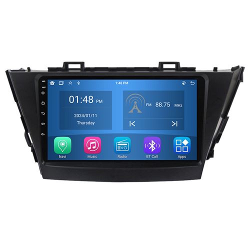 Autoradio RoverOne® Bluetooth CarPlay Android Auto Navigation 4Go RAM 64Go ROM pour Toyota Prius Plus V Alpha 2012-2017