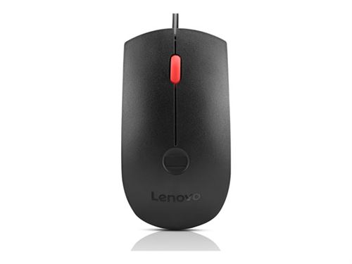 Ratón Lenovo 4Y51M03357 USB Type-A 1600 DPI Ambidextre Noir Câble 1,8 m - Image 5