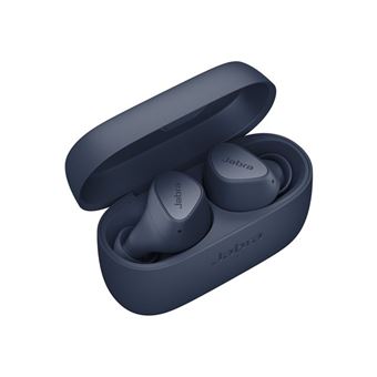 Jabra Elite 4 - Écouteurs sans fil avec micro - intra-auriculaire - Bluetooth - Suppresseur de bruit actif - marine