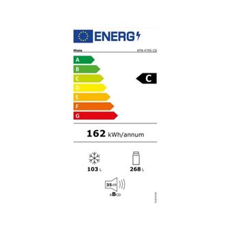 MIELE Réfrigérateur congélateur bas KFN 4795 C D BB