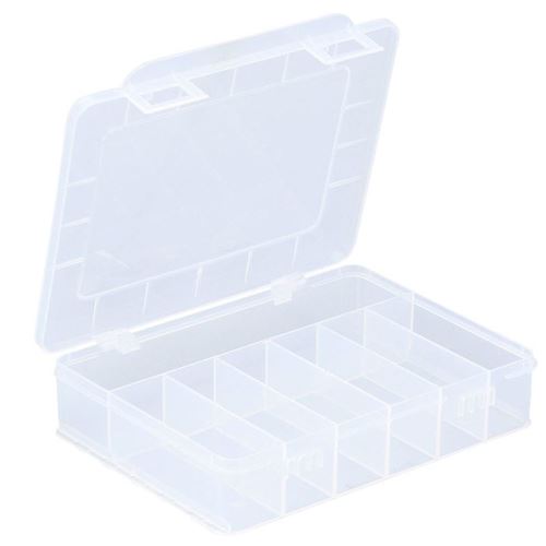 Boîte d'assortiment, 1 pièce, transparent, 457180 - Allit