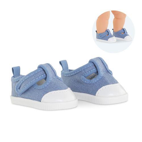Non Communiqué Multicolore Baskets Bleues Pour Poupon 36 Cm