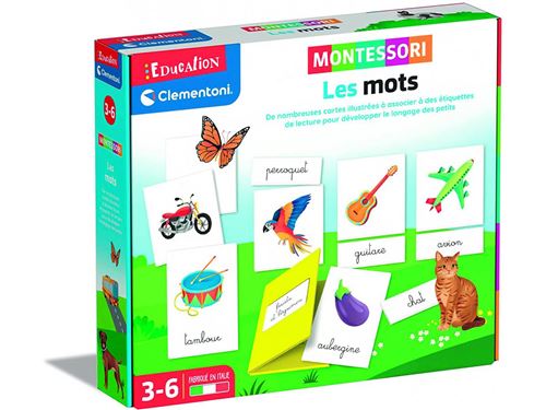 Clementoni - Les mots - Montessori