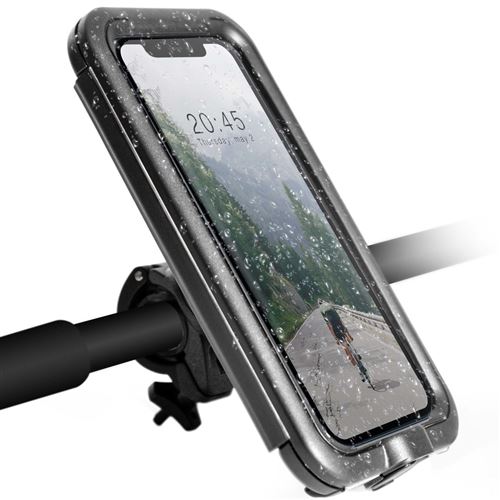 Accezz Support de téléphone universel pour vélo Pro Noir