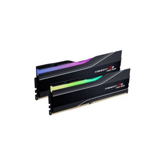 Mémoire RAM G.Skill Trident Z5 NEO RGB Series F5-5600J3036D16GX2-TZ5NR 32Go (2x16Go) DDR5 5600MHz CL30 Noir Mat - 1