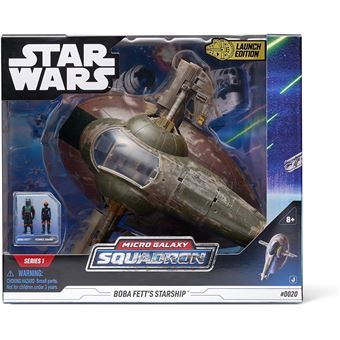 Figurine du vaisseau Slave-1 Boba Fett Star Wars Micro Galaxy