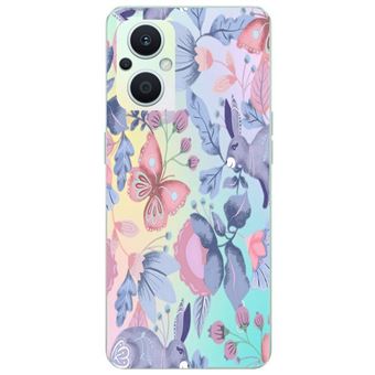 Pack Accessoires Oppo Reno 8 Lite 5G : Coque Silicone Rose + Verre Trempé - Little Boutik - Neuf