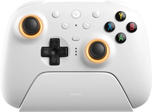 8BitDo Ultimate 2 Wireless 2.4G - PC Windows / Android - White Edition