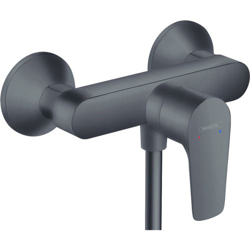 Hansgrohe - Mitigeur douche mécanique Talis E - Noir chromé brossé - Image 2