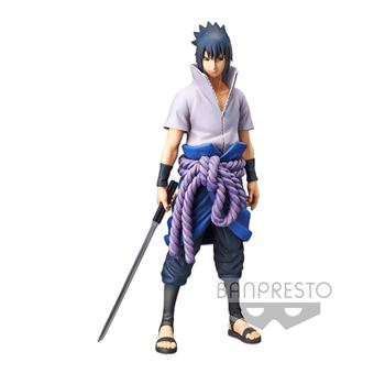 Figurine Naruto Shippuden Sasuke Uchiwa Grandista Nero 26 cm