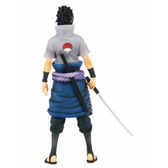 Figurine Naruto Shippuden Sasuke Uchiwa Grandista Nero 26 cm