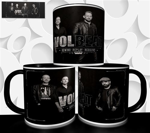 GENERIQUE - Tasse à café - Volbeat - Rock Band - Image 2