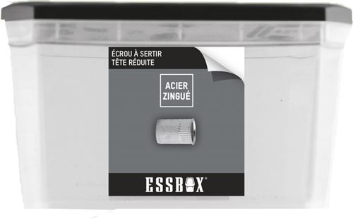 Scell-it - Écrou cranté ESSBOX - Tête réduite - Ø M8 - Lot de 300 - Image 2