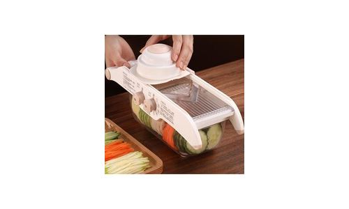 GENERIQUE - Coupe-légumes multifonction - Trancheuse et râpe de cuisine - Ajustable - Image 2
