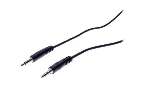 generic - Câble audio - mini jack stéréo mâle pour mini jack stéréo mâle - 10 m - noir