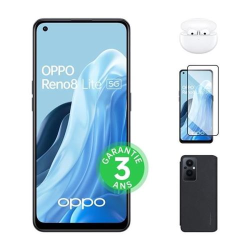 OPPO  Smartphone Reno 8 Lite Noir 128 Go