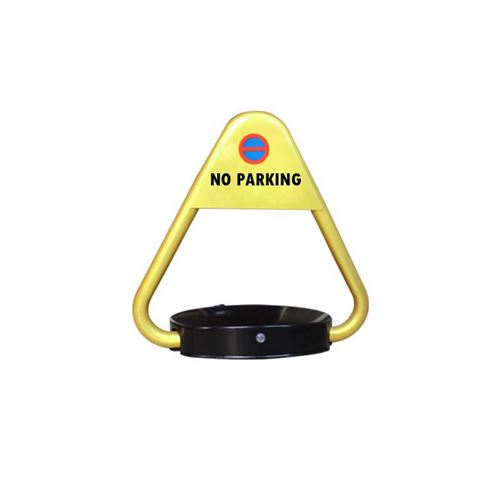 Barrière de parking automatique triangulaire avec 2 émetteurs