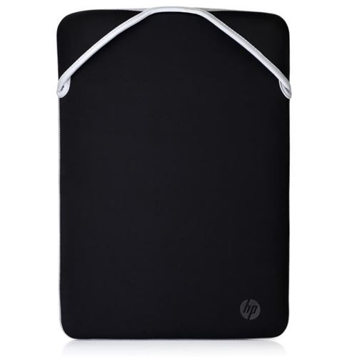 HP Reversible Protective - Beschermhoes notebook - 15.6 - zwart, zilver - voor ENVY Laptop 15; ENVY x360 Laptop; Laptop 15; Pavilion x360 Laptop