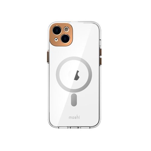 Moshi iGlaze Compatible avec le MagSafe pour iPhone 14 Plus Or