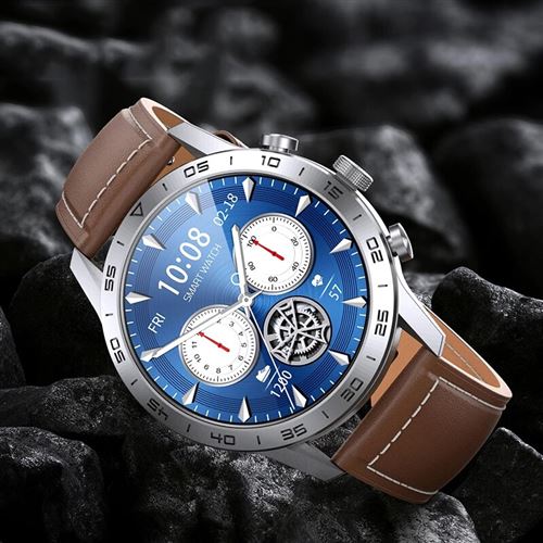 RUMOCOVO Montre connectée pour hommes et femmes, entièrement tactile,  moniteur de fréquence cardiaque, Bluetooth, appel, moniteur d'activité  physique - G959 - Montre connectée à la Fnac