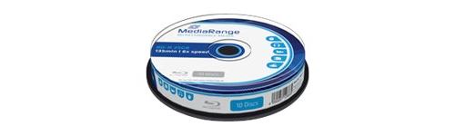 MediaRange - 10 x BD-R - 25 Go 6x - spindle