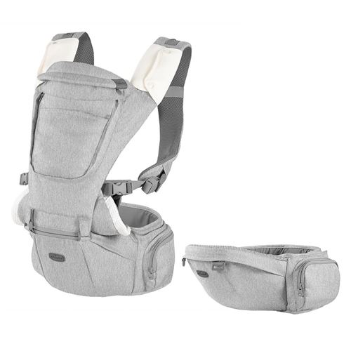 Chicco sac de transport Denim junior polyester/maille titane