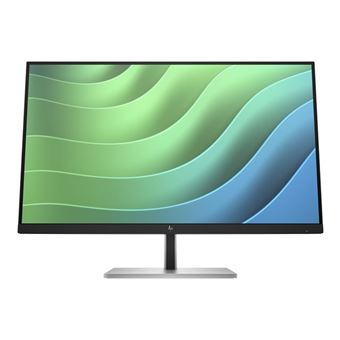 HP E27 G5 - E-Series - écran LED - 27" - 1920 x 1080 Full HD (1080p) @ 75 Hz - IPS - 300 cd/m² - 1000:1 - 5 ms - HDMI, DisplayPort - noir, noir et argent (support) - avec 5 ans de support matériel HP sur site le jour ouvrable suivant pour les moniteurs