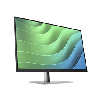 HP E27 G5 - E-Series - écran LED - 27" - 1920 x 1080 Full HD (1080p) @ 75 Hz - IPS - 300 cd/m² - 1000:1 - 5 ms - HDMI, DisplayPort - noir, noir et argent (support) - avec 5 ans de support matériel HP sur site le jour ouvrable suivant pour les moniteurs