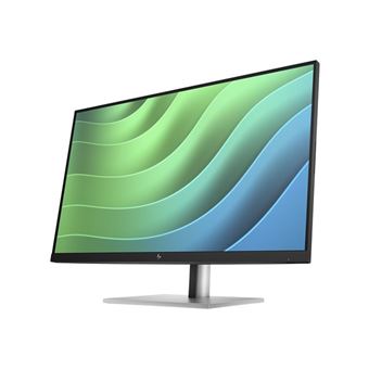 HP E27 G5 - E-Series - écran LED - 27" - 1920 x 1080 Full HD (1080p) @ 75 Hz - IPS - 300 cd/m² - 1000:1 - 5 ms - HDMI, DisplayPort - noir, noir et argent (support) - avec 5 ans de support matériel HP sur site le jour ouvrable suivant pour les moniteurs