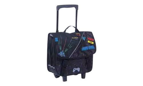 Kid'Abord KIP Game Over - Koffer met wieltjes/schooltas