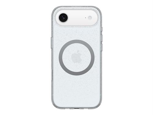 OtterBox Symmetry Series Clear - Coque de protection pour téléphone portable - compatibilité avec MagSafe - polycarbonate, élastomère thermoplastique (TPE) - stardust 4.0 (clair) - pour Apple iPhone Air