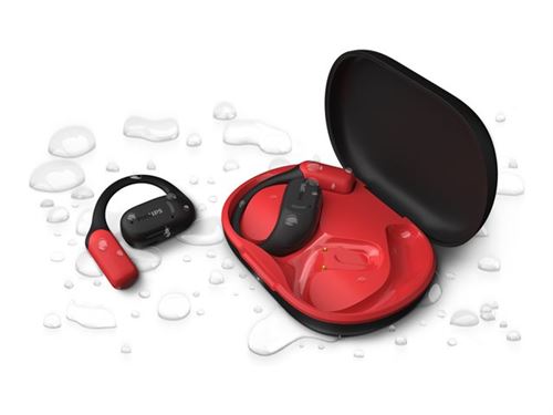 Non Communiqué Noir Philips Taa6709bk - Écouteurs Sans Fil Avec Micro - Oreille Dégagée - Bluetooth