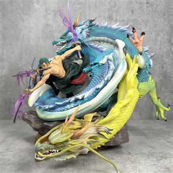 Figurine de collection GENERIQUE Figurine One Piece Roronoa Zoro 20.5 cm Figurine de collection GENERIQUE Figurine One Piece Roronoa Zoro 20.5 cm