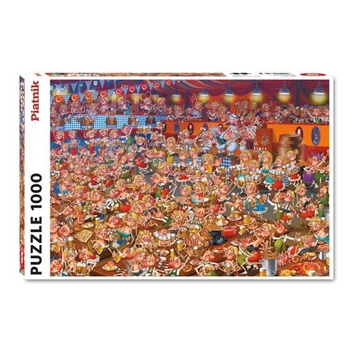Puzzle carton adulte 1000 pieces RUYER PIATNIK Carton Multicolore