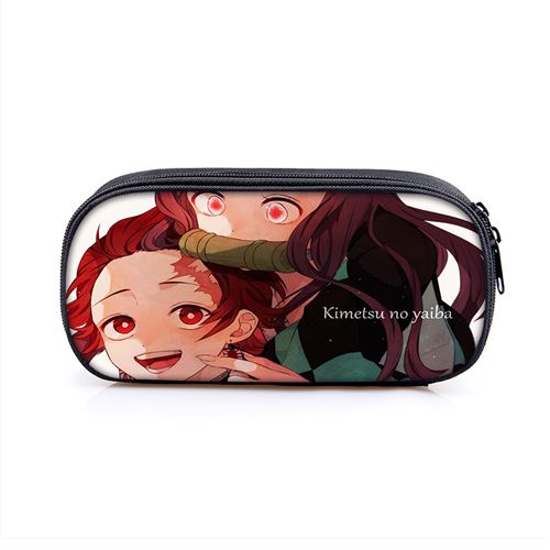 Trousse - Demon Slayer -2 compartiments- Multicolore (20x10x7.5cm) #153